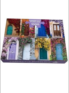 New Unopened 1000-Piece Talking Tables Spring Doors Puzzle 29.5”x19.5”